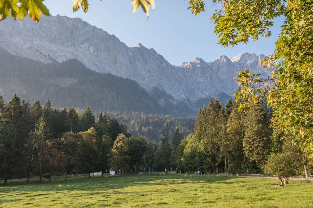 Ferienwohnung Zugspitznest Grainau Exterior foto